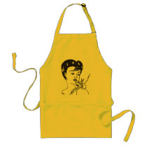 Grandma's Pretty Lady aprons