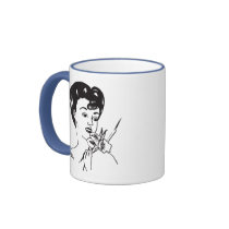 Grandma's Pretty Lady Coffee Mugs