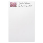 Grandma's Priorities Spoiling the Grandkids! Personalized Stationery