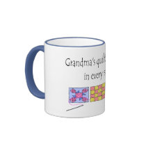 Grandma's Quilts T-shirts and Gifts. Mug