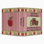 Grandmas Recipes 3 Ring Binders