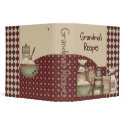Grandma's Recipes binders by ArmyMomCreations Grandma's Recipes binders