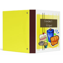 Grandma's Recipes binders by ontopsell Grandma's Recipes binders