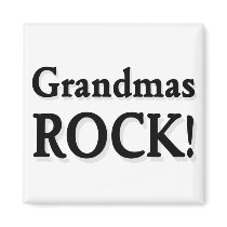 Grandmas ROCK! magnets