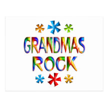 GRANDMAS ROCK POST CARDS