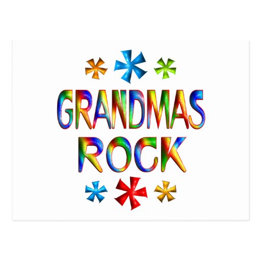 GRANDMAS ROCK POST CARDS