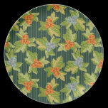 Grandma's Sofa Meets Funky Folk Art plates