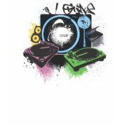 Grandmaster Flash Turntables (for Her) T Shirt