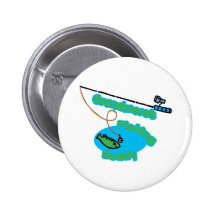 Grandmere's Fishing Buddy Pinback Button