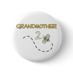 Grandmother 2 Bee Button