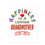 Grandmother Happiness Postcard