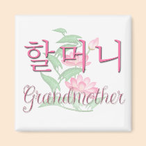 Grandmother (Korean) magnets
