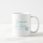 Grandmother of Bride Teal Elegance Mug