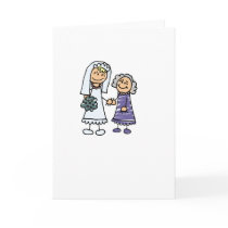 Grandmother Of The Bride On Wedding Day Card