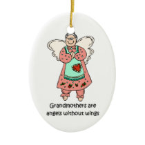Grandmother ormanent ornaments