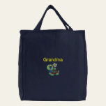 Grandmothers Turtle Embroidered Bag