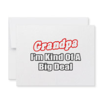 Grandpa...Big Deal Custom Announcements
