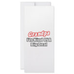 Grandpa...Big Deal Rack Card Design