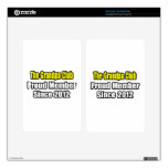 Grandpa Club .. Proud Member Since 2012 Decals For Kindle Fire