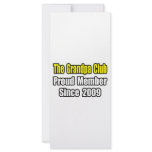 Grandpa Club...Since 2009 Personalized Rack Card