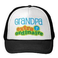 Grandpa Extraordinaire Gift Idea Mesh Hats
