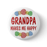 Grandpa Happiness buttons