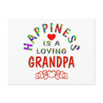 Grandpa Happiness postcards