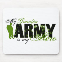 Grandpa Hero 3 - ARMY Mousepads