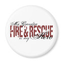 Grandpa Hero - Fire & Rescue magnets by poorrichards Grandpa Hero - Fire & Rescue magnets