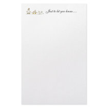 Grandpa, kid and chicken stationery design