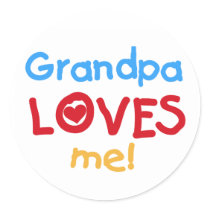 Grandpa Loves Me stickers by toddlersplace Grandpa Loves Me stickers