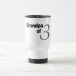 Grandpa Of 3 Coffee Mugs