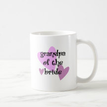 Grandpa of the Bride Mug
