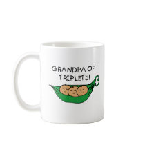 Grandpa of Triplets Pod mugs