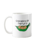 Grandpa of Triplets Pod mugs