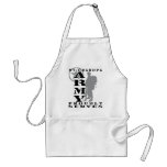 Grandpa Proudly Serves - ARMY aprons