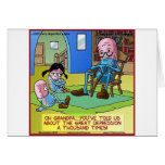 Grandpa Prozac Funny Gifts, Tees, Mugs, Cards Etc cards