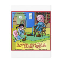 Grandpa Prozac Funny Gifts, Tees, Mugs, Cards Etc postcards