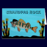 Grandpa Rocks Card cards
