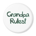 Grandpa Rules! magnets