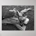 Grandpa Takes a Nap, 1938 posters