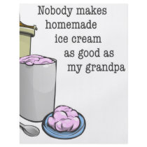 Grandpa the ice cream maker flyers