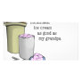 Grandpa the ice cream maker photo card template