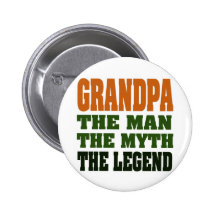 Grandpa - the Man, the Myth, the Legend! Pin