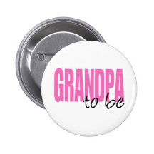 Grandpa To Be (Pink Block Font)