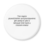 Grandparents and Grandchildren quote Refrigerator Magnet Grandparents and Grandchildren quote Refrigerator Magnet