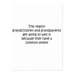 Grandparents and Grandchildren quote Post Cards