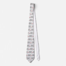 Grandparents' Checklist Custom Tie