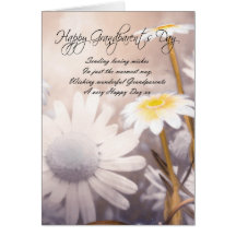 Grandparents Day Card - Daisies