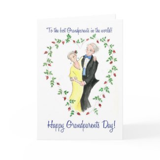 Grandparents Day Greeting Card card